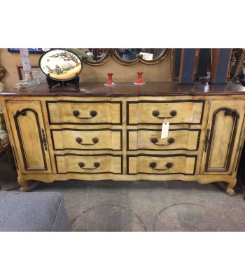 SOLD - Custom Painted Sideboard